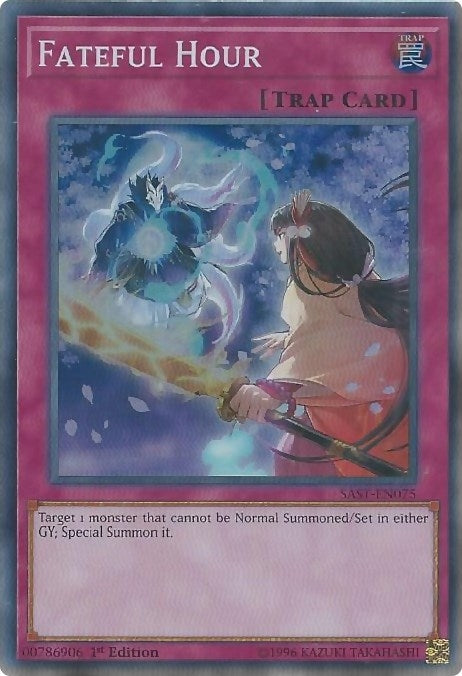 Fateful Hour (75) (SAST) - YuGiOh Single