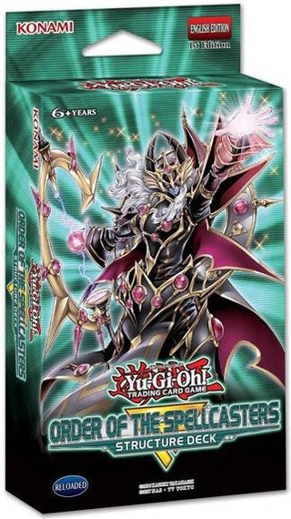 Order of the Spellcasters Structure Deck (SR08) - YuGiOh Sealed