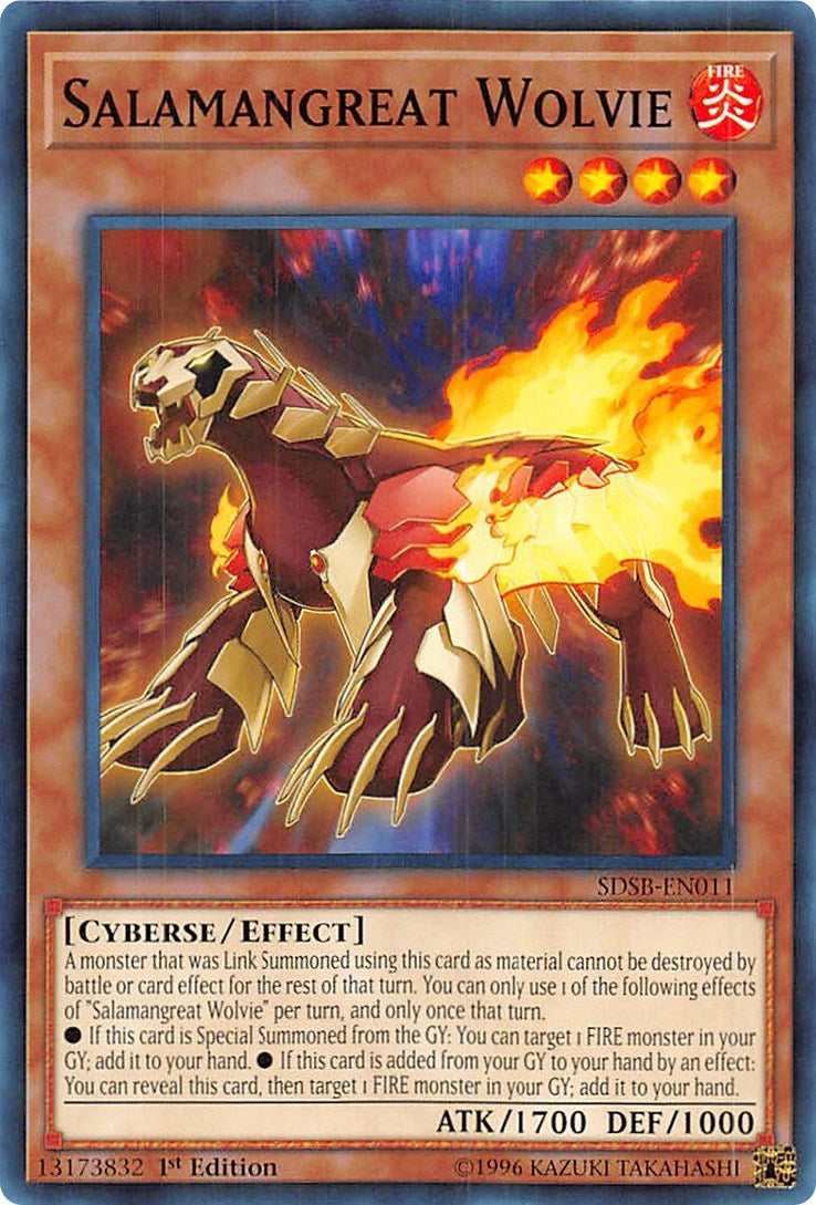 Salamangreat Wolvie (11) (SDSB) - YuGiOh Single