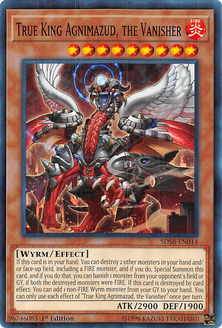 True King Agnimazud the Vanisher (14) (SDSB) - YuGiOh Single