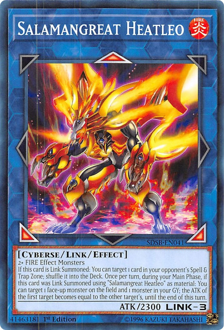 Salamangreat Heatleo (41) (SDSB) - YuGiOh Single