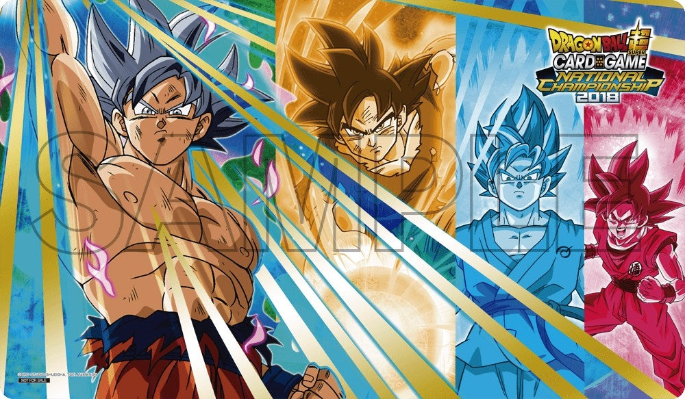 Dragon Ball Super: National Championship August 2018 - Top Playmat - Playmats Sealed