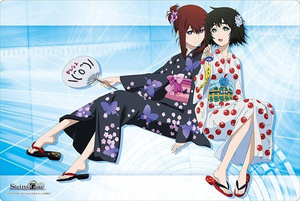 Bushiroad Rubber Mat Collection Vol.256: STEINS;GATE - Kurisu & Mayuri (Yukata ver.) (256) - Playmats Sealed
