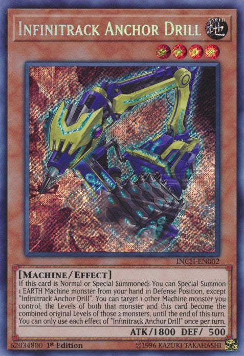 Infinitrack Anchor Drill (2) (INCH) - YuGiOh Single