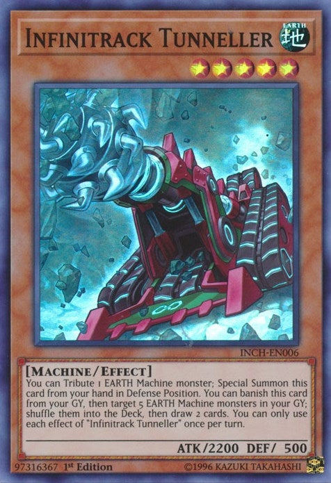 Infinitrack Tunneller (6) (INCH) - YuGiOh Single
