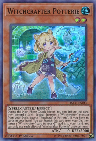 Witchcrafter Potterie (14) (INCH) - YuGiOh Single