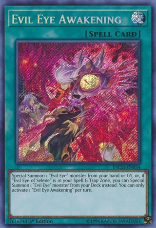 Evil Eye Awakening (34) (INCH) - YuGiOh Single