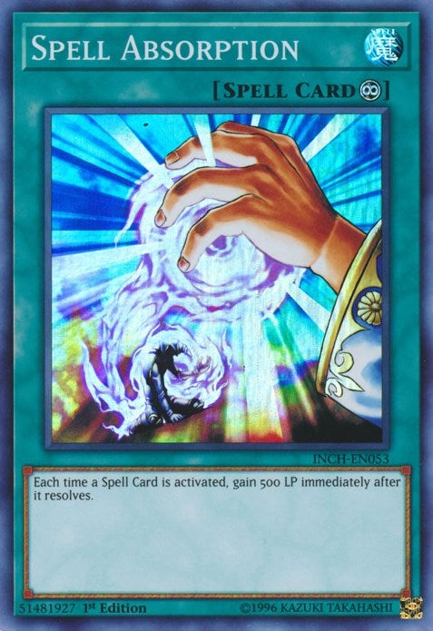 Spell Absorption (53) (INCH) - YuGiOh Single