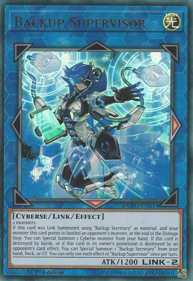 Backup Supervisor (15) (DUPO) - YuGiOh Single