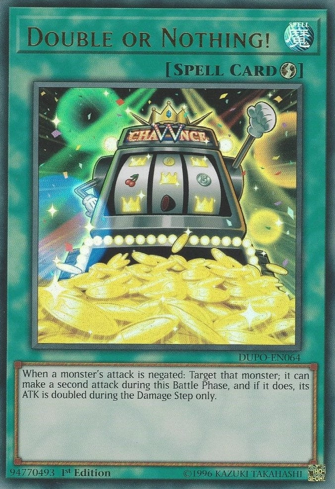 Double or Nothing! (64) (DUPO) - YuGiOh Single