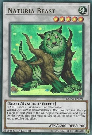 Naturia Beast (91) (DUPO) - YuGiOh Single