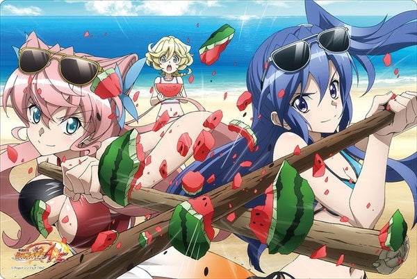 Bushiroad Rubber Mat Collection Vol.288: Senki Zessho Symphogear AXZ - Tsubasa & Marie (288) - Playmats Sealed