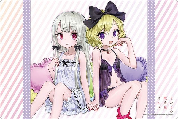 Bushiroad Rubber Mat Collection Vol.285: Tonari no Kyuuketsuki-san - Sophie & Erie (285) - Playmats Sealed