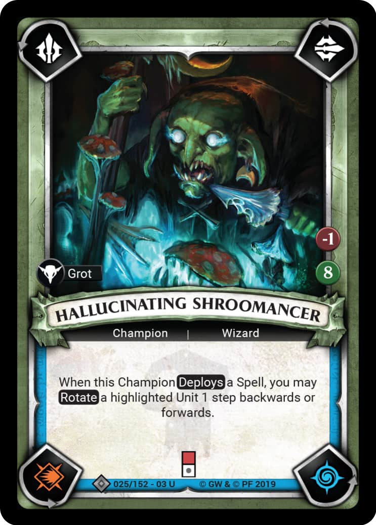 Hallucinating Shroomancer (Claimed) (25) (WHAOSSA) - Warhammer Age of Sigmar Champions TCG Single