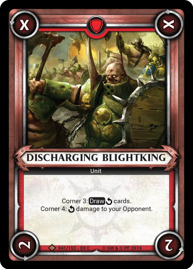 Discharging Blightking (Claimed) (41) (WHAOSSA) - Warhammer Age of Sigmar Champions TCG Single