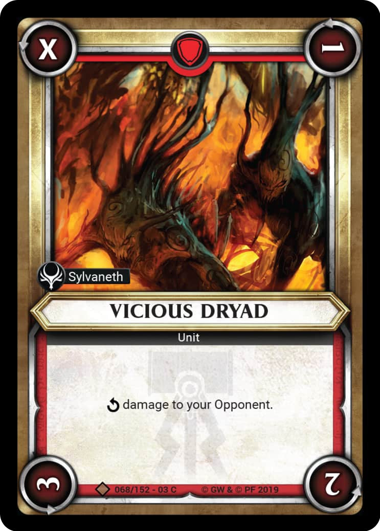 Vicious Dryad (Claimed) (68) (WHAOSSA) - Warhammer Age of Sigmar Champions TCG Single