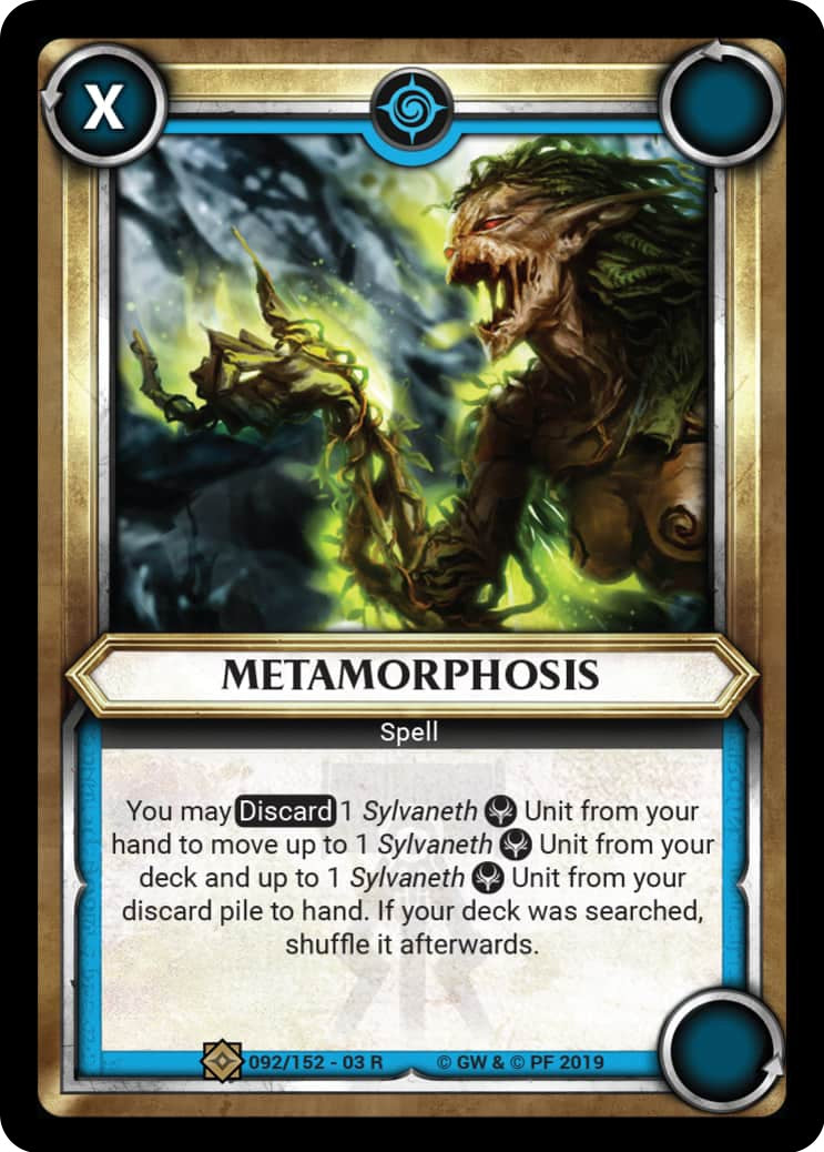 Metamorphosis (Claimed) (92) (WHAOSSA) - Warhammer Age of Sigmar Champions TCG Single