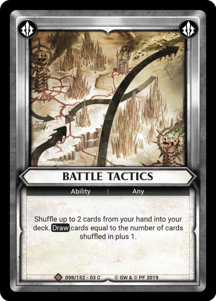 Battle Tactics (Claimed) (98) (WHAOSSA) - Warhammer Age of Sigmar Champions TCG Single