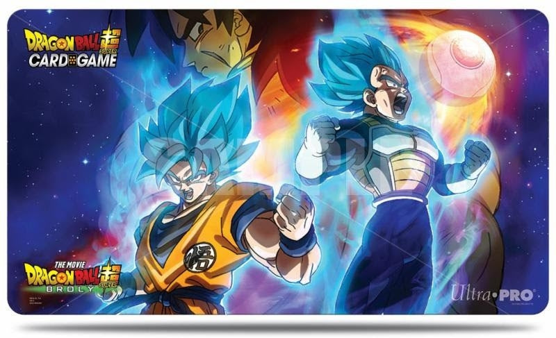 Dragon Ball Super Playmat - Vegeta Goku and Broly - Playmats Sealed