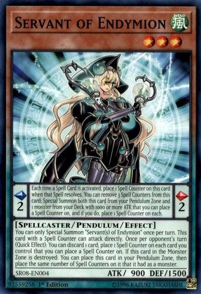 Servant of Endymion (8004) (SR08) - YuGiOh Single