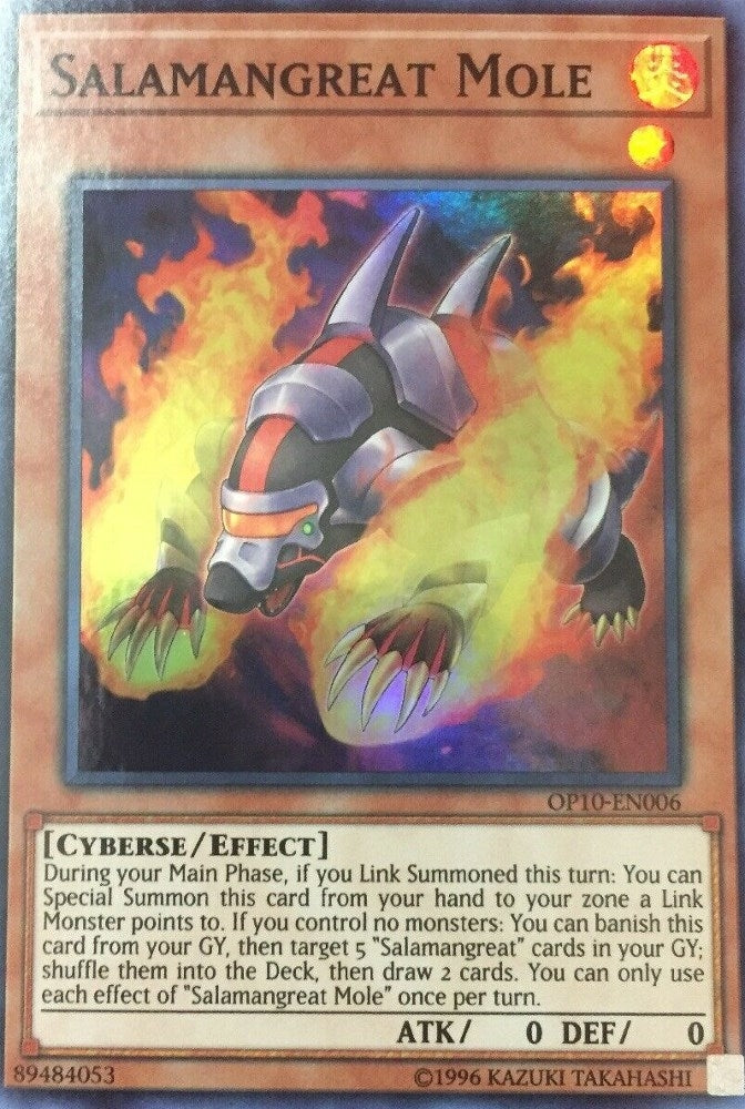 Salamangreat Mole (10006) (OP10) - YuGiOh Single