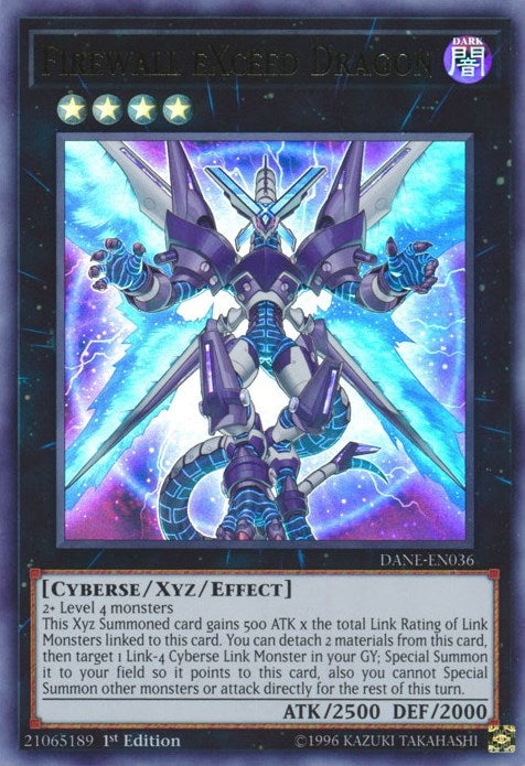 Firewall eXceed Dragon (36) (DANE) - YuGiOh Single