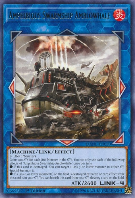 Amphibious Swarmship Amblowhale (50) (DANE) - YuGiOh Single