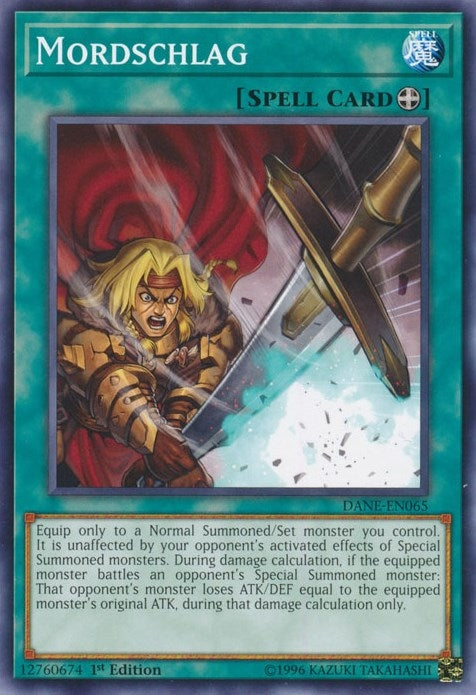 Mordschlag (65) (DANE) - YuGiOh Single
