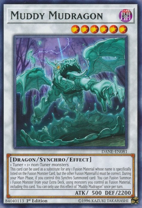 Muddy Mudragon (81) (DANE) - YuGiOh Single
