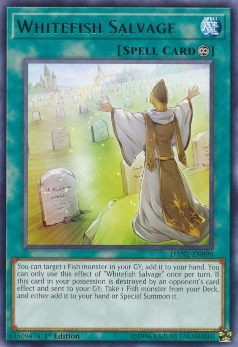 Whitefish Salvage (98) (DANE) - YuGiOh Single