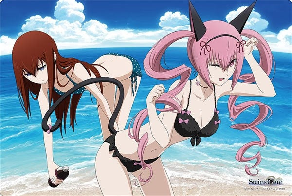 Bushiroad Rubber Mat Collection Vol.321: STEINS;GATE - Kurisu & Faris (321) - Playmats Sealed