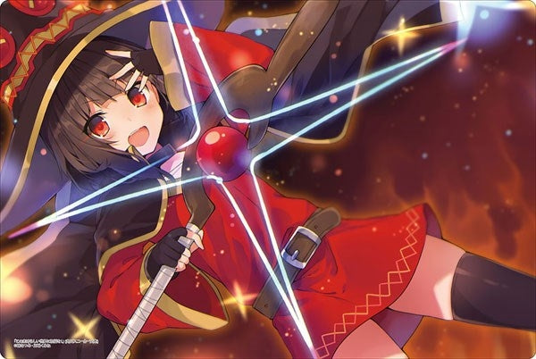 Bushiroad Rubber Mat Collection Vol.306: Kadokawa Sneaker Bunko - KonoSuba - Megumin (306) - Playmats Sealed