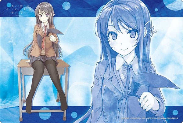 Bushiroad Rubber Mat Collection Vol.312: Bunny Girl Senpai - Mai Sakurajima (312) - Playmats Sealed