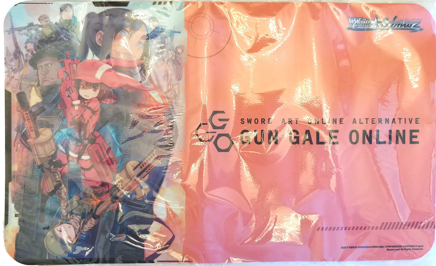 Weiss Schwarz Preorder Playmat - Sword Art Online Alternative: Gun Gale Online - Playmats Sealed