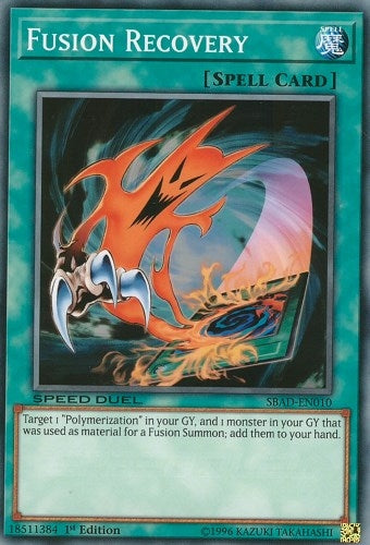 Fusion Recovery (10) (SBAD) - YuGiOh Single