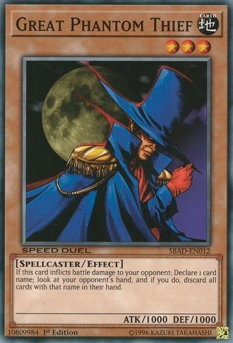 Great Phantom Thief (12) (SBAD) - YuGiOh Single