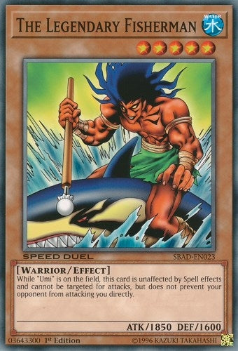 The Legendary Fisherman (23) (SBAD) - YuGiOh Single