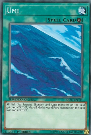 Umi (31) (SBAD) - YuGiOh Single