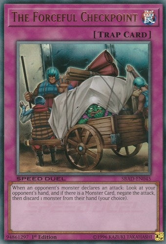 The Forceful Checkpoint (45) (SBAD) - YuGiOh Single