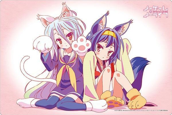 Bushiroad Rubber Mat Collection Vol.336: No Game No Life - Shiro & Izuna (336) - Playmats Sealed