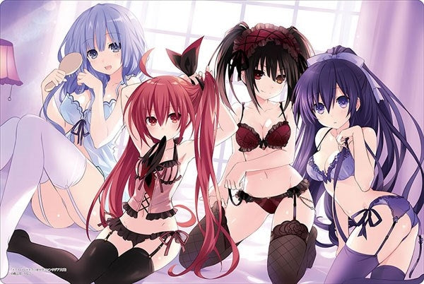 Bushiroad Rubber Mat Collection Vol.349: Fujimi Fantasia Bunko - Date A Live - Tohka Kotori Kurumi & Miku (349)
