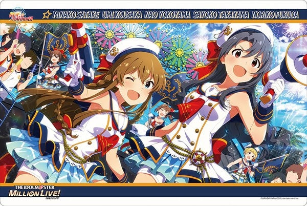 Bushiroad Rubber Mat Collection Vol.344: The IDOLM@STER Million Live! - Senkou*HANABI Dan (344) - Playmats Sealed