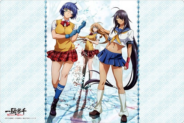 Bushiroad Rubber Mat Collection Vol.353: Ikki Tousen Western Wolves - Sonsaku Ryomou & Kanu (353) - Playmats Sealed