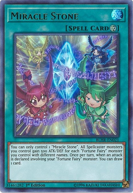 Miracle Stone (21) (BLHR) - YuGiOh Single