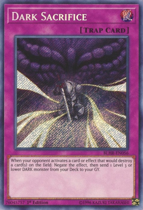 Dark Sacrifice (56) (BLHR) - YuGiOh Single