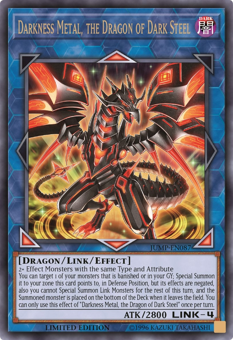 Darkness Metal the Dragon of Dark Steel (87) (SJMP) - YuGiOh Single