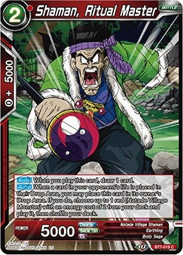 Image for Shaman, Ritual Master (BT7-019) - Dragon Ball Super: Masters