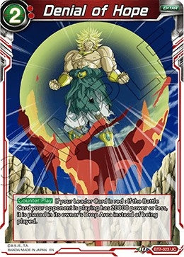 Image for Denial of Hope (BT7-023) - Dragon Ball Super: Masters
