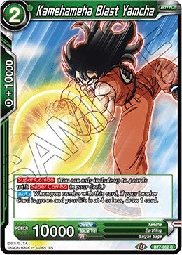 Image for Kamehameha Blast Yamcha (BT7-062) - Dragon Ball Super: Masters