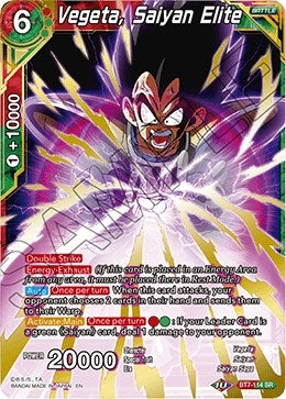 Image for Vegeta, Saiyan Elite (BT7-114) - Dragon Ball Super: Masters
